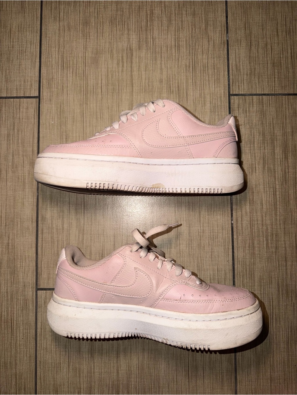 Nike Wmns Court Vision Alta 'Pink Oxford'